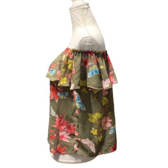Anthropologie Maeve Vallita Off The Shoulder Floral Top Size S - Picture 9 of 13